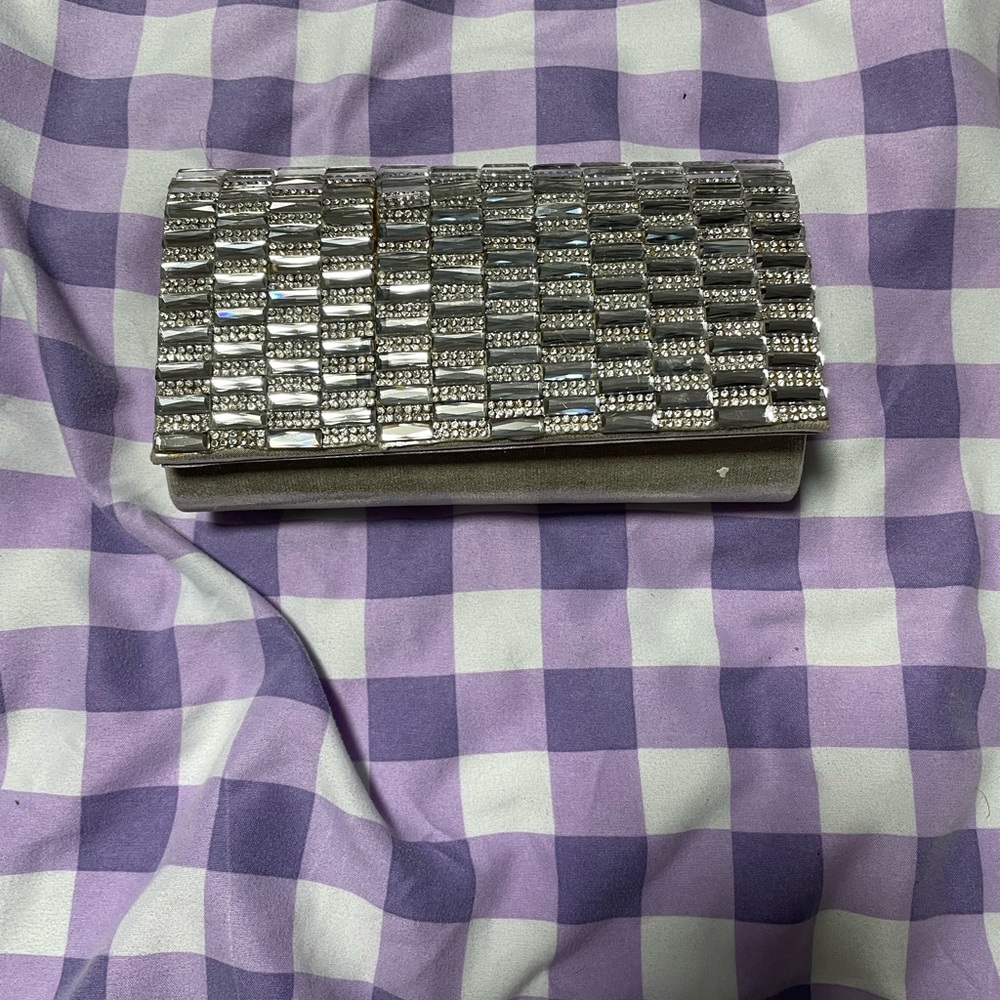 Silver Clutch